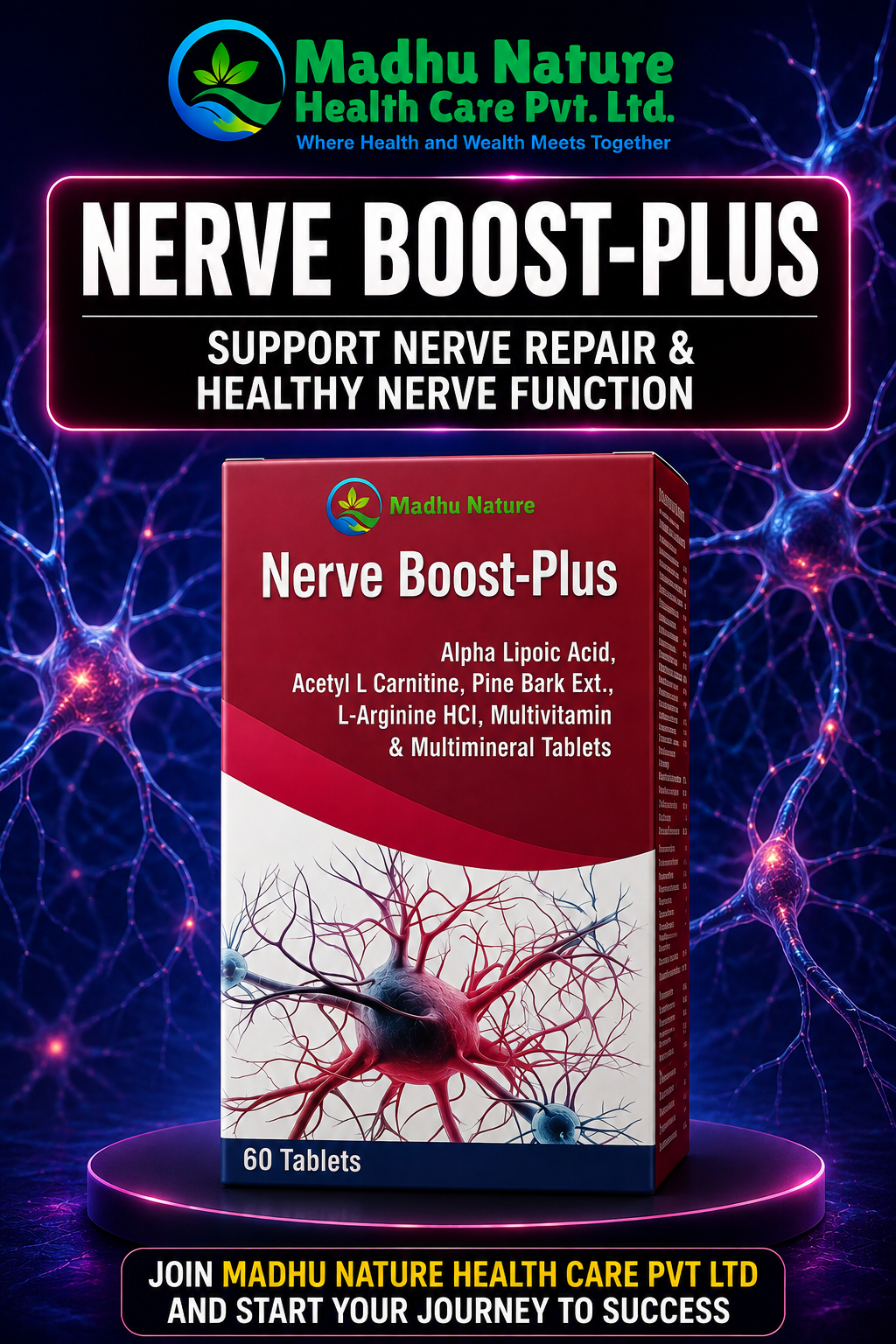 NERVE BOOST PLUS - TABLETS